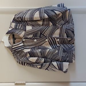 Kasper , Size 10, black and cream,